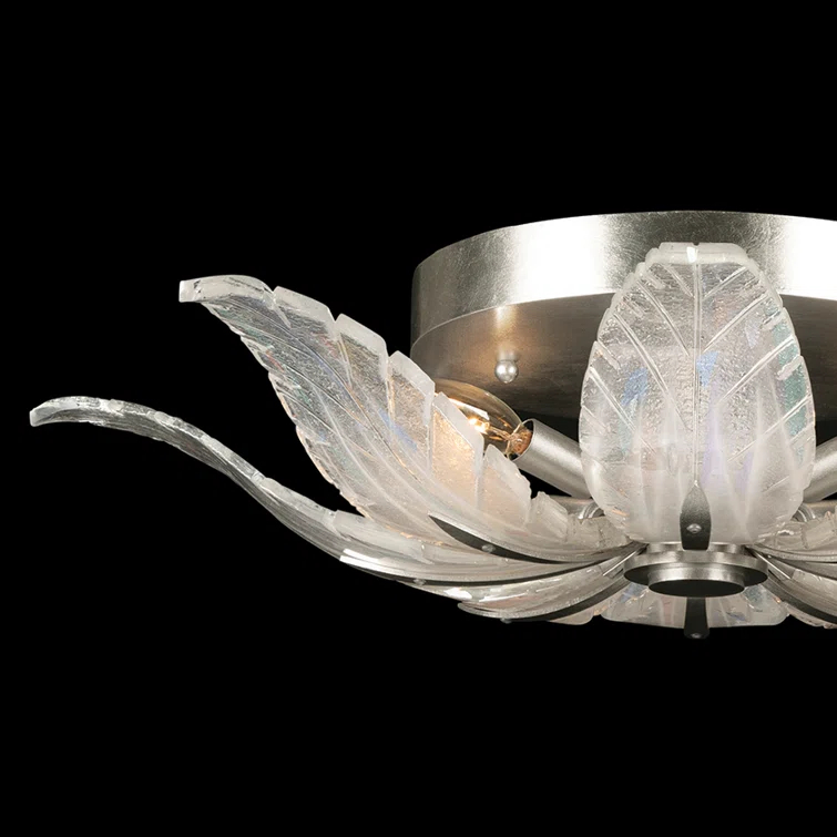 Plume 28" Round Flush Mount