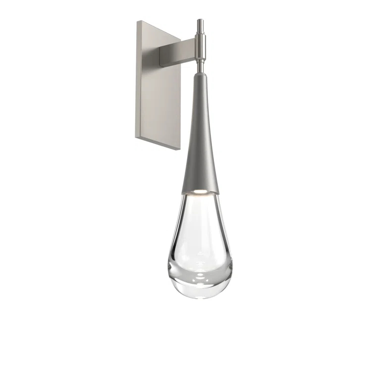 Raindrop LED Armed Sconce