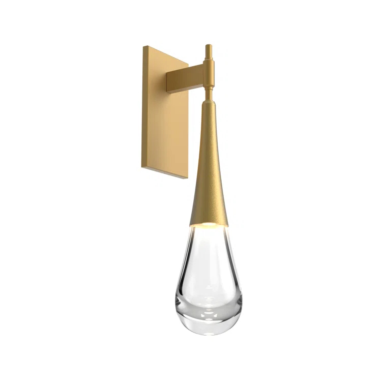 Raindrop LED Armed Sconce