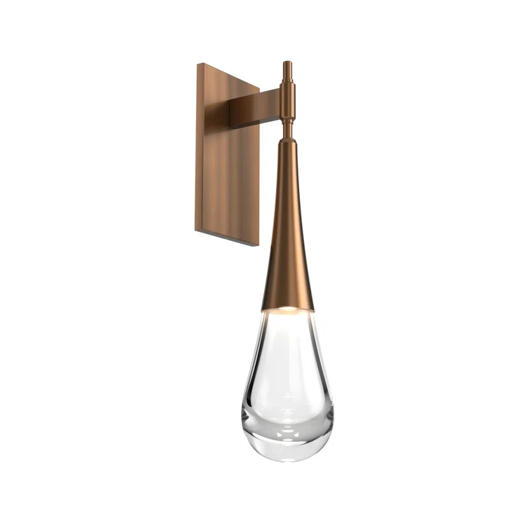 Raindrop LED Armed Sconce