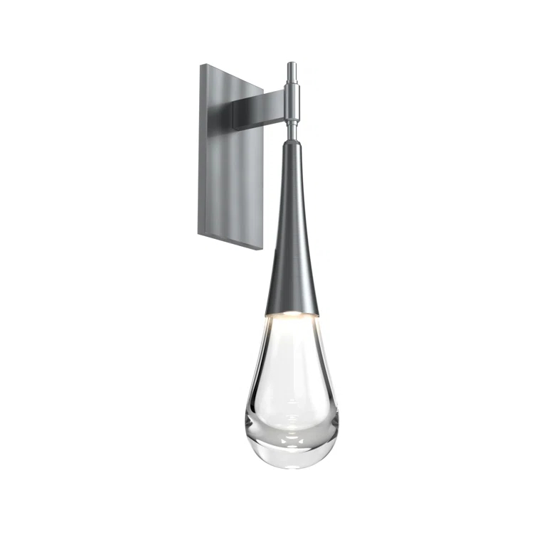 Raindrop LED Armed Sconce