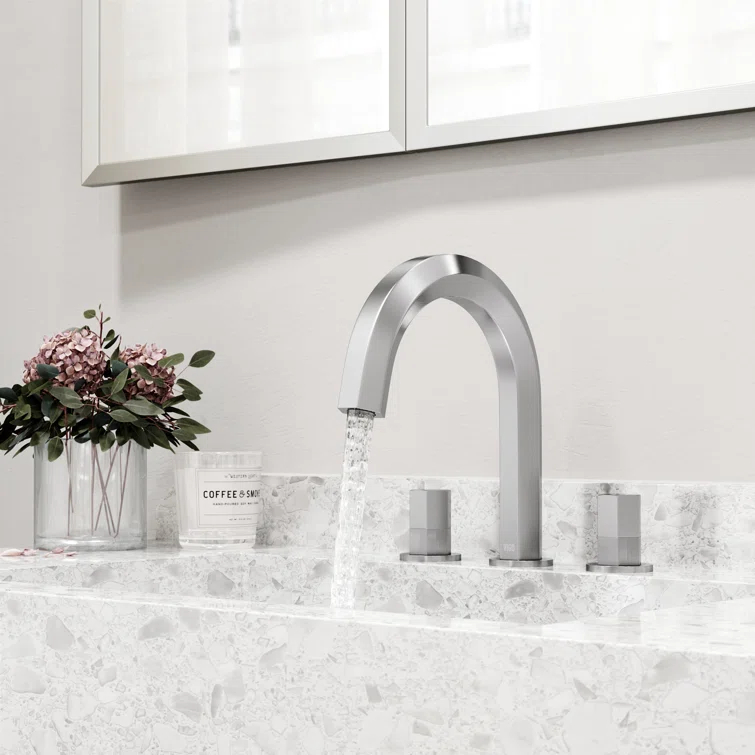 Hart 9" H Two Handle Widespread Bathroom Faucet