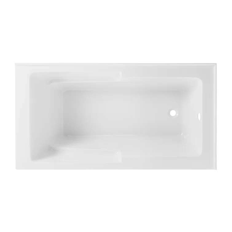 Claire 60" x 32" Alcove Tub with Corner Apron