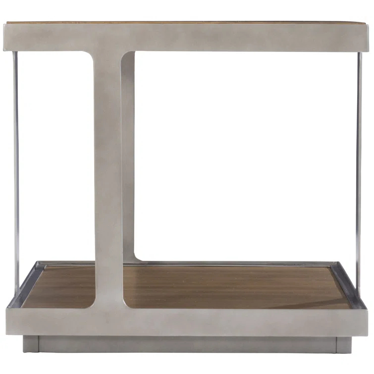 Belvedere Solid Wood Top End Table