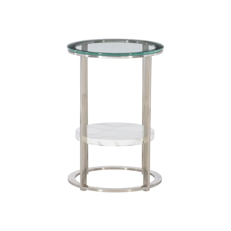 Lafayette Glass Top End Table