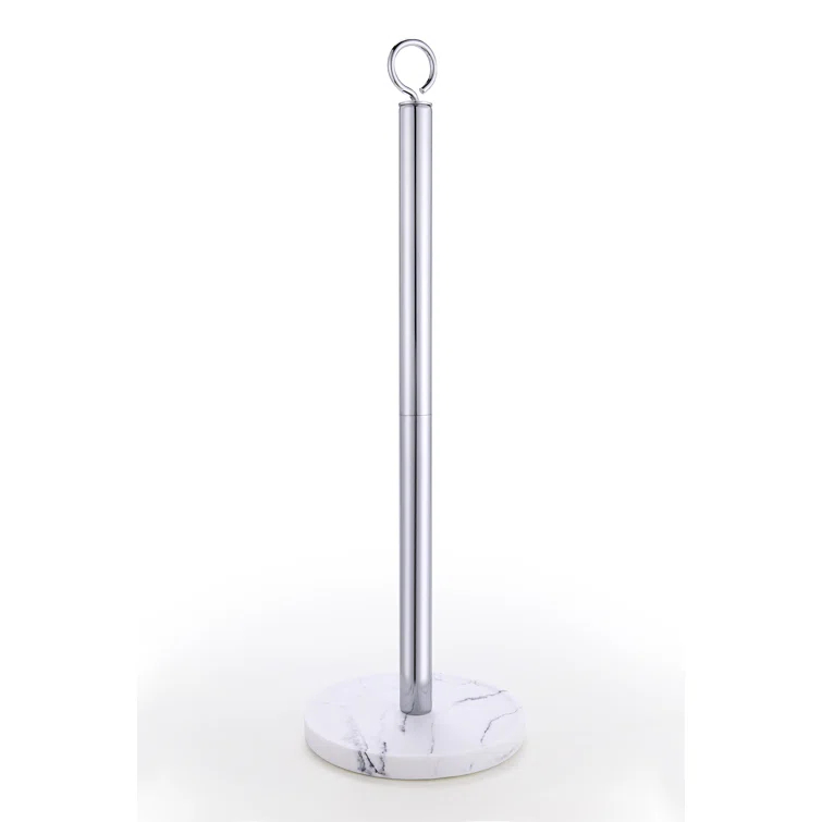 Elite Heavy Weighted Sturdy Spare Toilet Paper Roll Holder Storage Stand