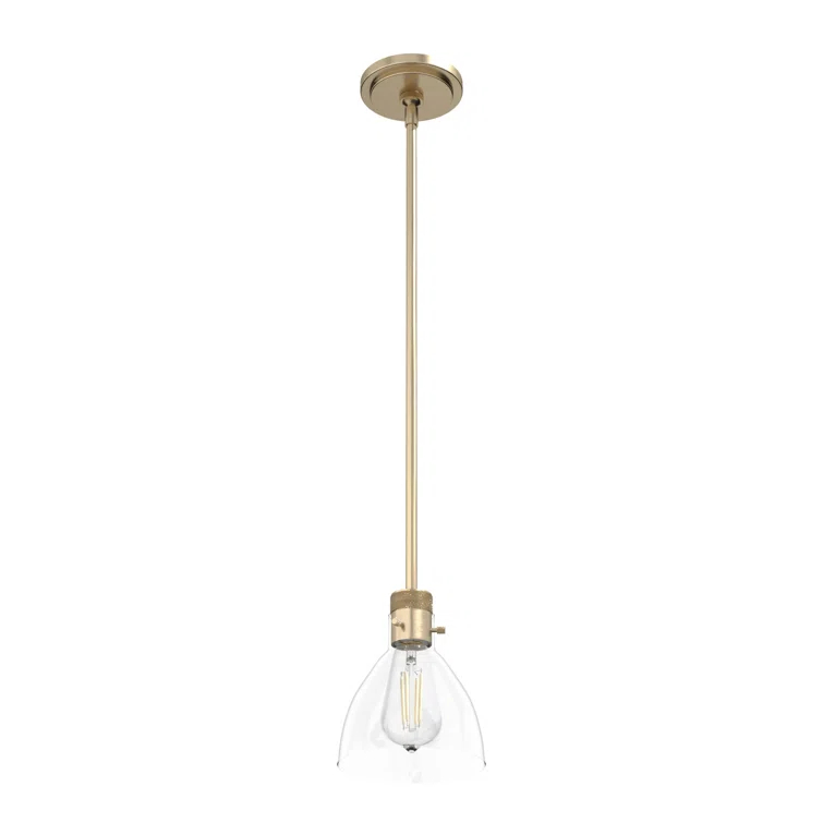 Hunter Fan Van Nuys 1 Light Bell Mini Pendant