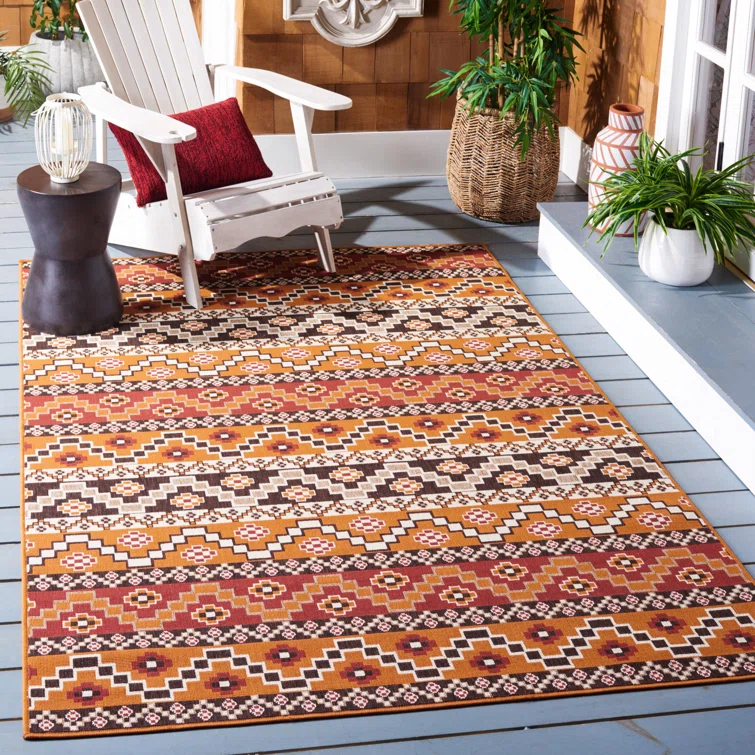 Northpoint Veranda Geometric Indoor/Outdoor Rug