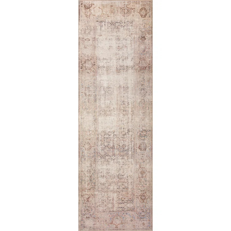 Georgie Oriental Ocean/Sand Area Rug