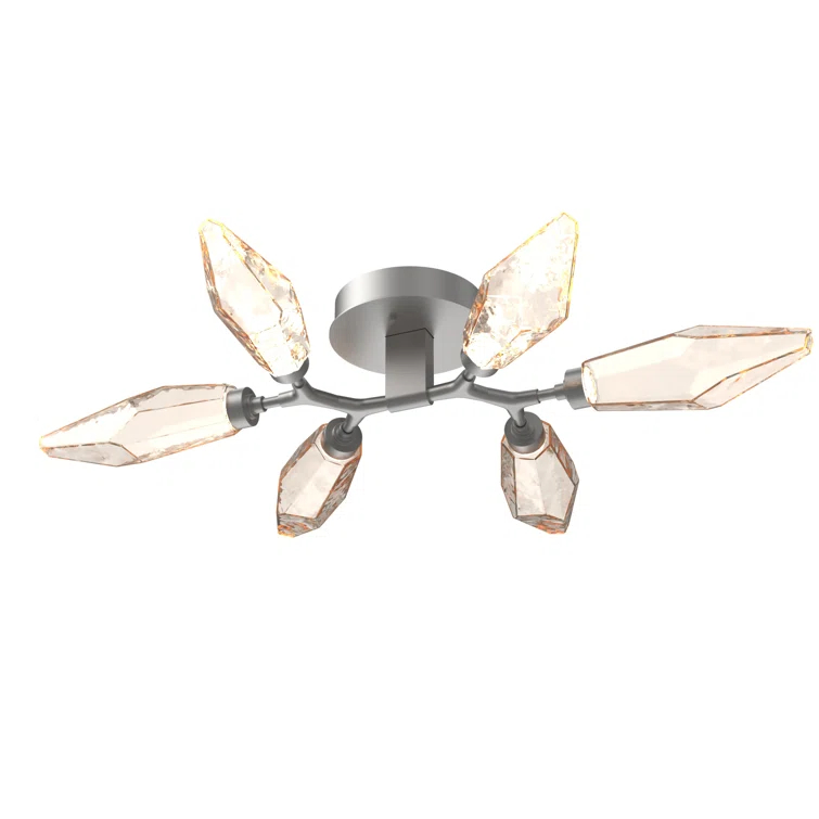 Crystal LED Flush Mount