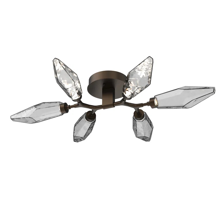 Crystal LED Flush Mount
