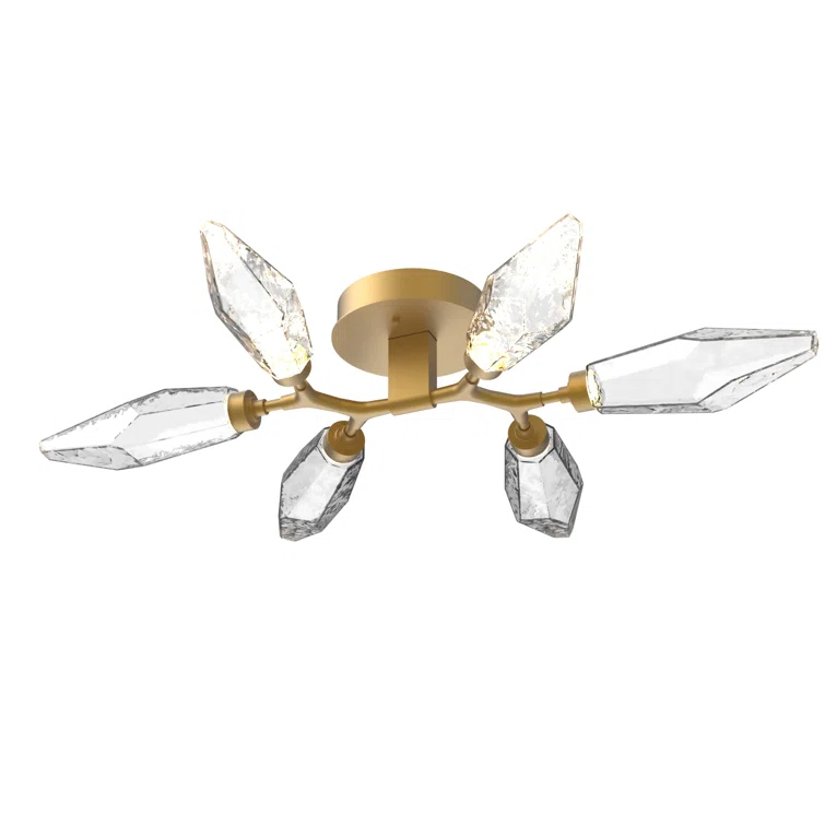 Crystal LED Flush Mount
