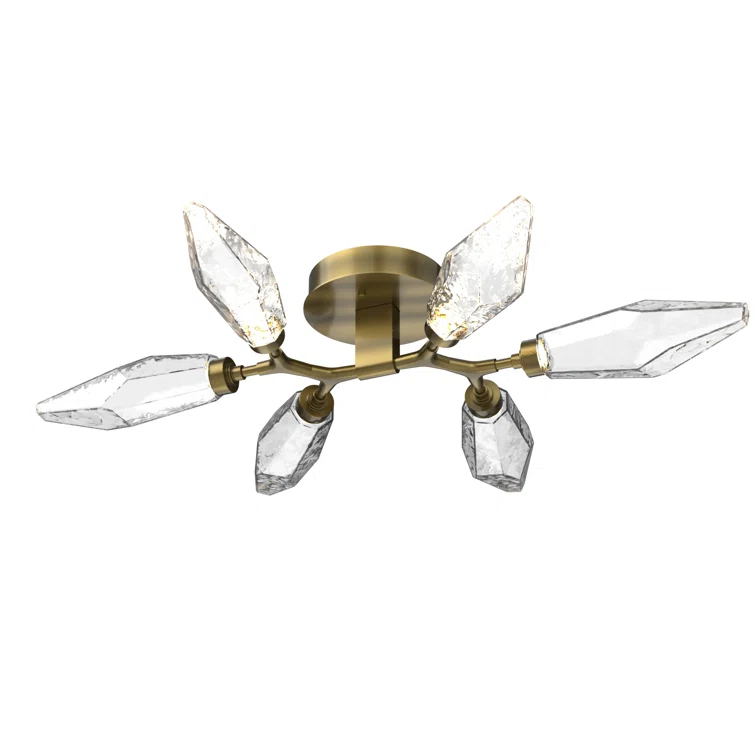 Crystal LED Flush Mount