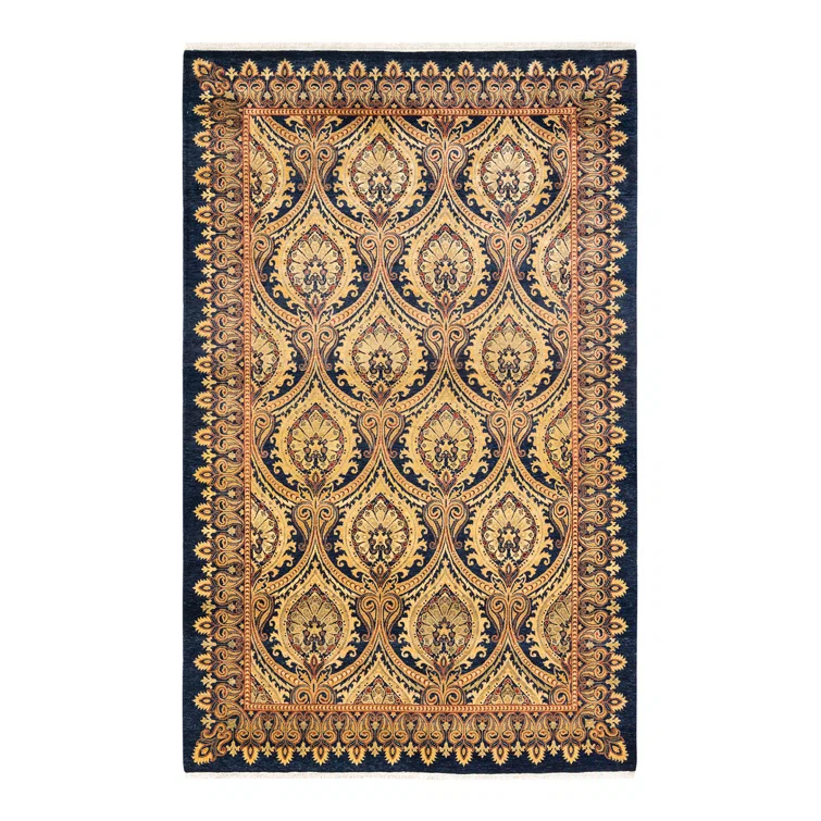 Solo Rugs Classic, One-Of-A-Kind Hand-Knotted Area Rug - Blur, 5' 3" X 8' 4" & Reviews | Perigold