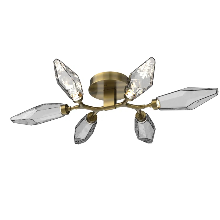 Crystal LED Flush Mount