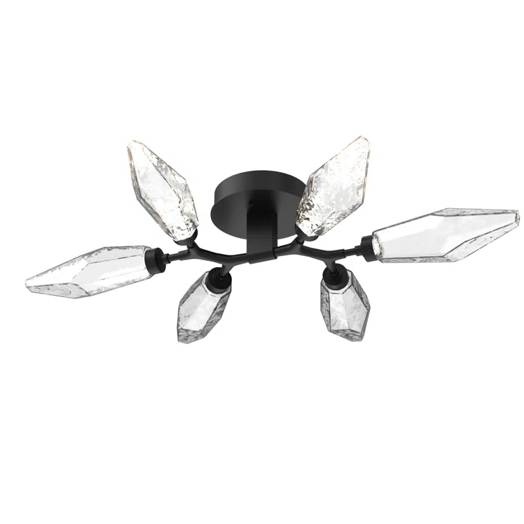 Crystal LED Flush Mount