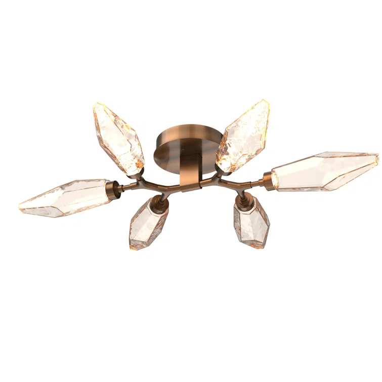Crystal LED Flush Mount