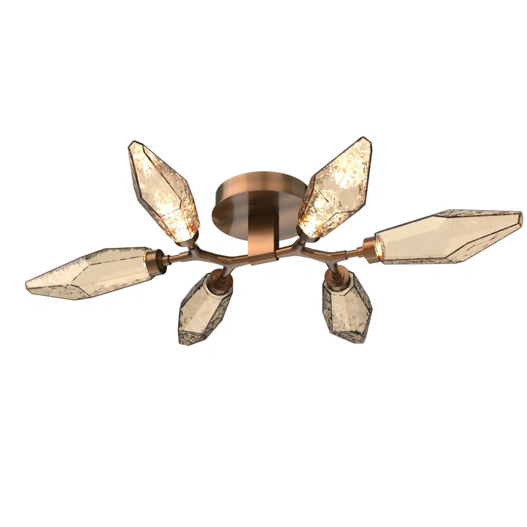 Crystal LED Flush Mount