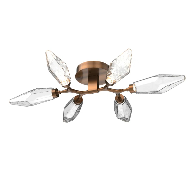 Crystal LED Flush Mount