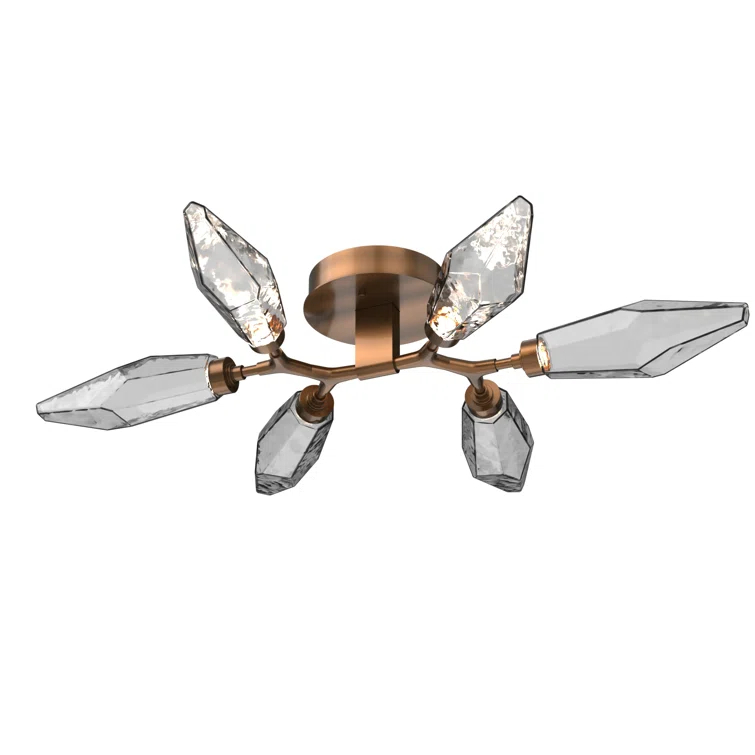 Crystal LED Flush Mount