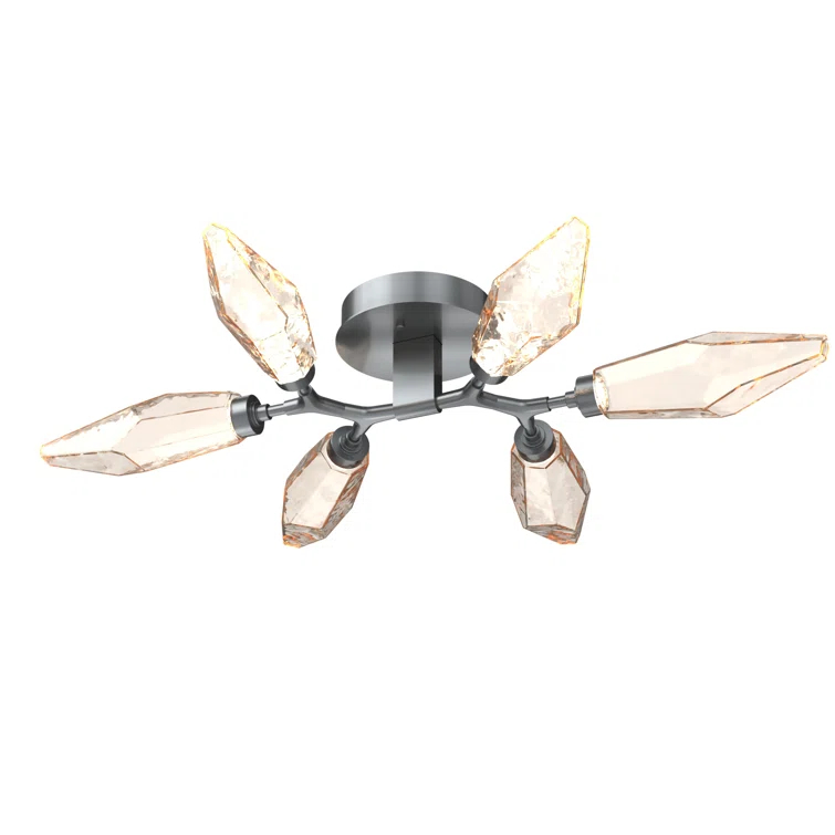 Crystal LED Flush Mount