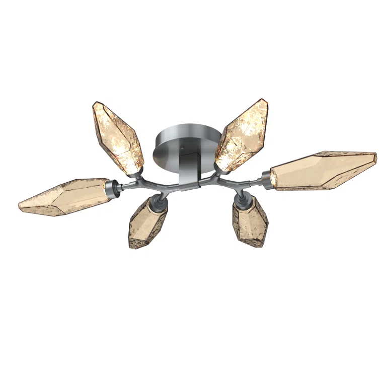 Crystal LED Flush Mount