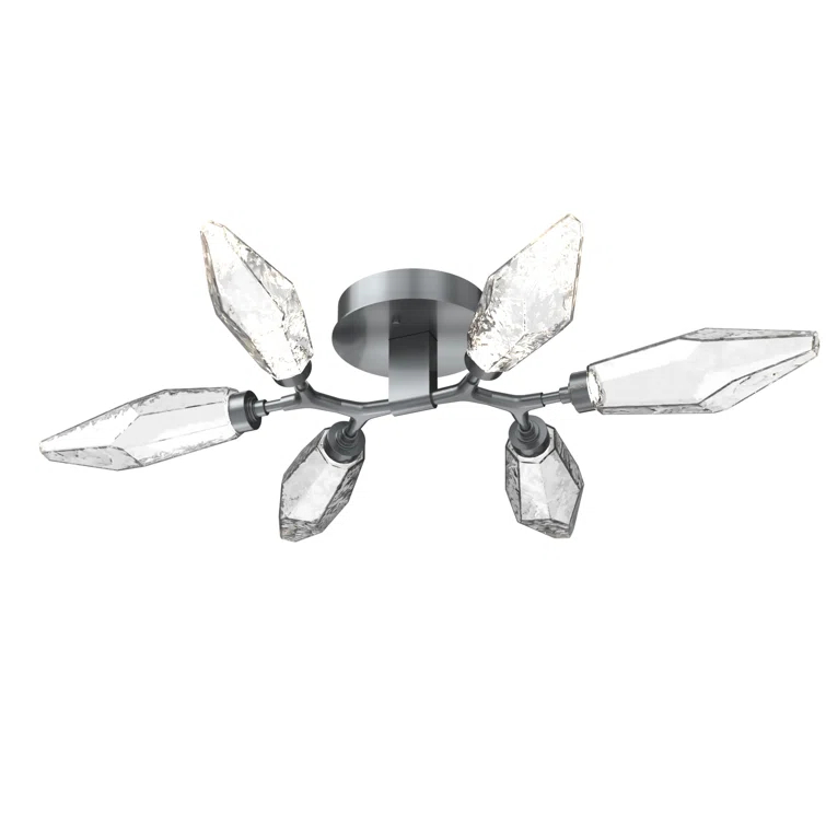 Crystal LED Flush Mount