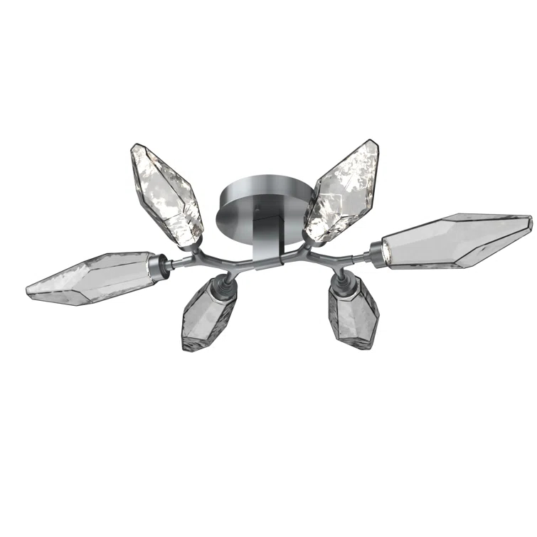 Crystal LED Flush Mount