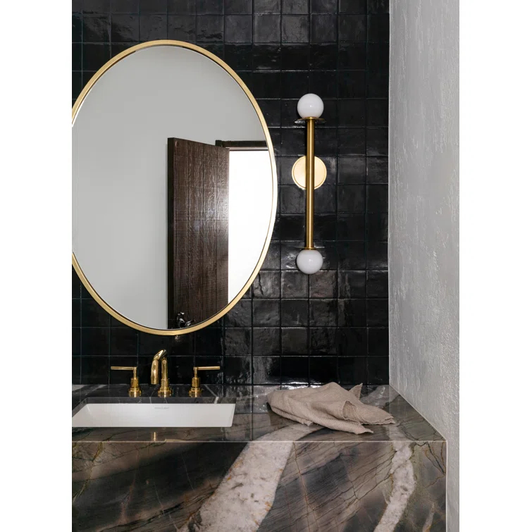 Lombardia Widespread Lavatory Faucet With U-Spout