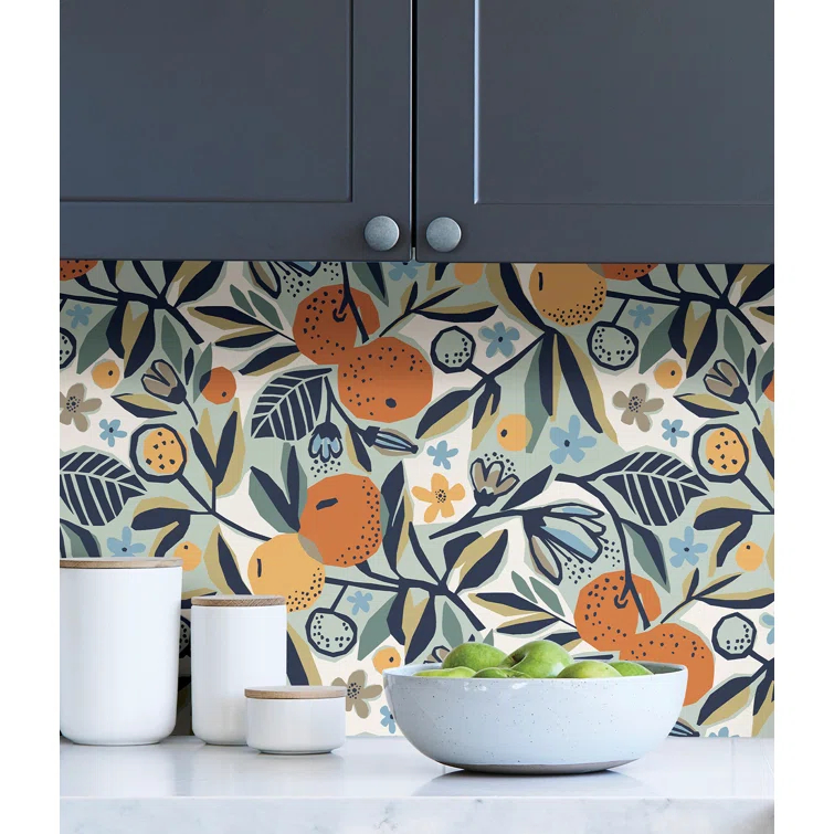 Peel & Stick Floral Roll