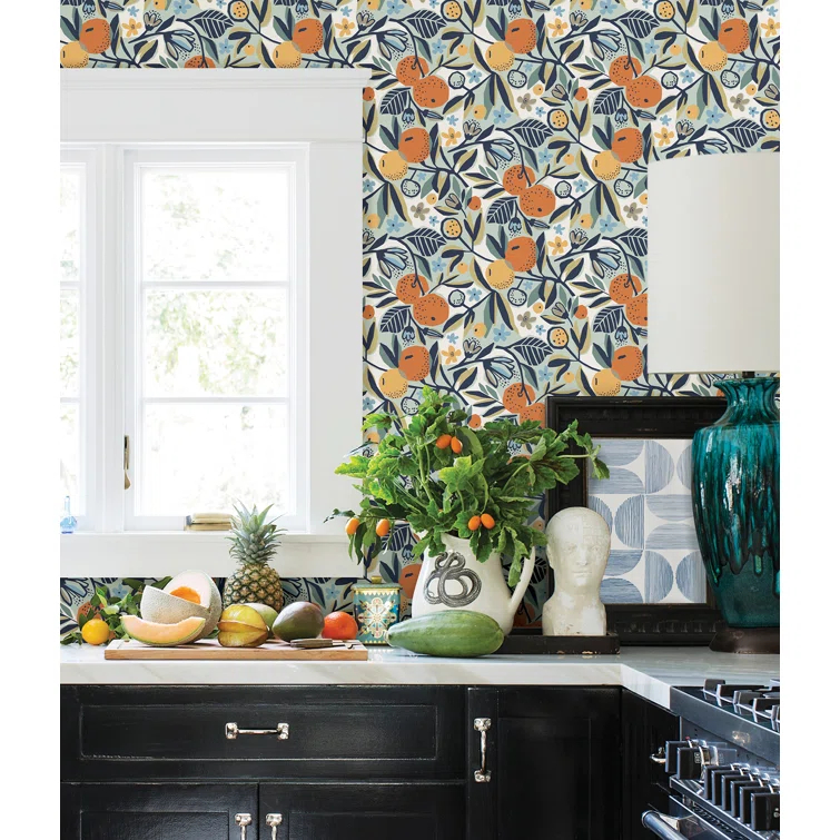 Peel & Stick Floral Roll