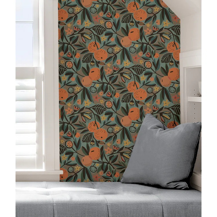 Peel & Stick Floral Roll