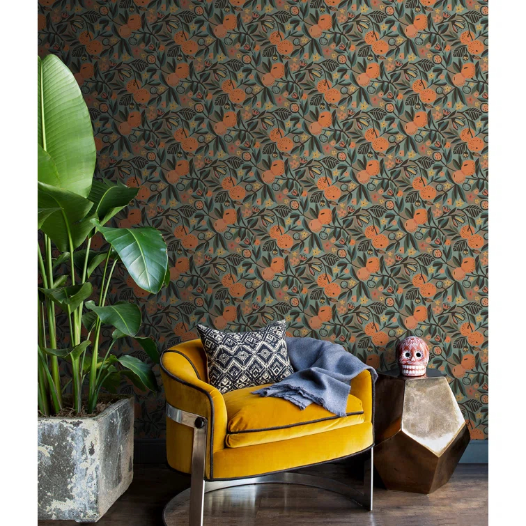 Peel & Stick Floral Roll