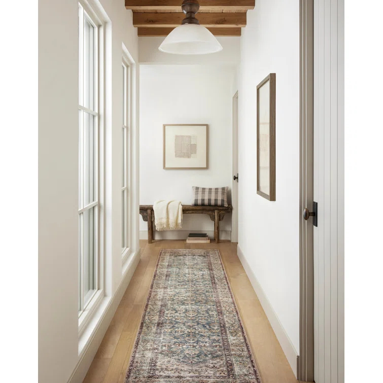 Amber Lewis x Loloi Georgie Teal / Antique Area Rug