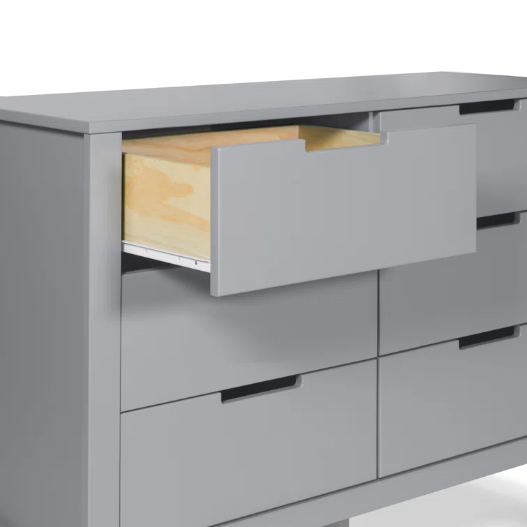 Colby 6 Drawer 51.25" W Double Dresser