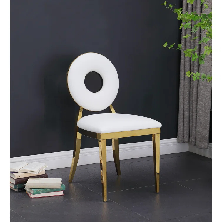 Cantu 19.5'' H Faux Leather Upholstered Side Chair
