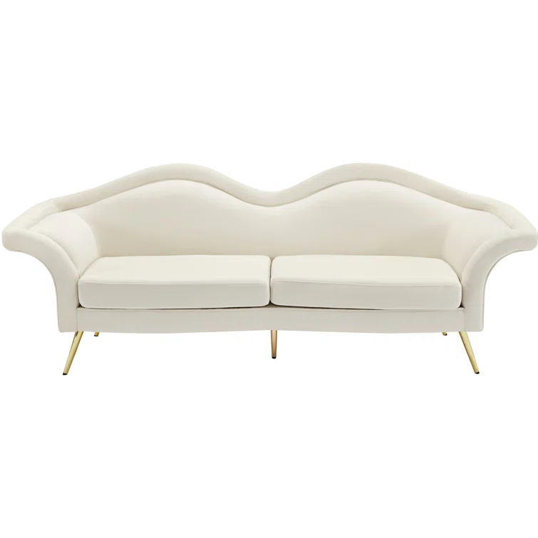 Annelotte 98'' Velvet Sofa
