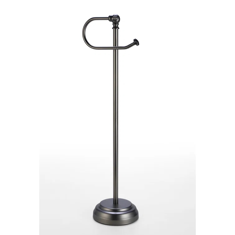 Bathroom Free Standing Toilet Paper Roll Holder Stand