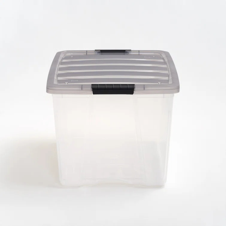 72 Qt [18 GAL] Stack & Pull Storage Box