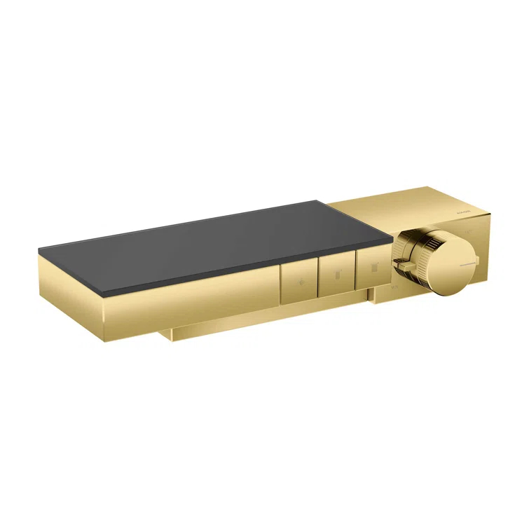 AXOR Edge Thermostatic Trim for Exposed Installation for 3 Functions Trim Kit Only