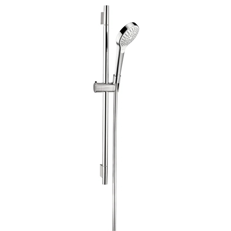 hansgrohe Croma Select S Wallbar Set 110 3-Jet 24", 2.5 GPM