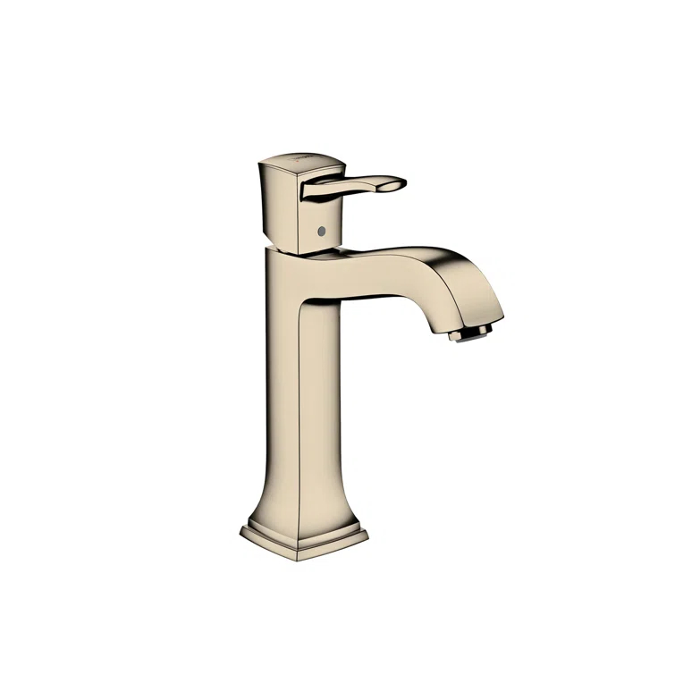 Hansgrohe Metropol Classic Single-Hole Faucet 160 with Drain Assembly, 1.2 GPM
