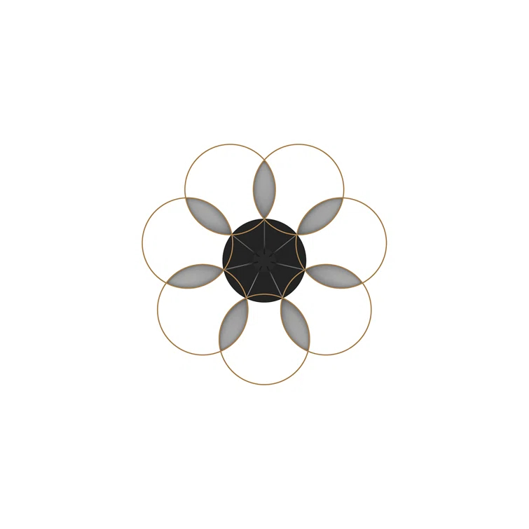 1 - Light LED Unique/Statement Pendant