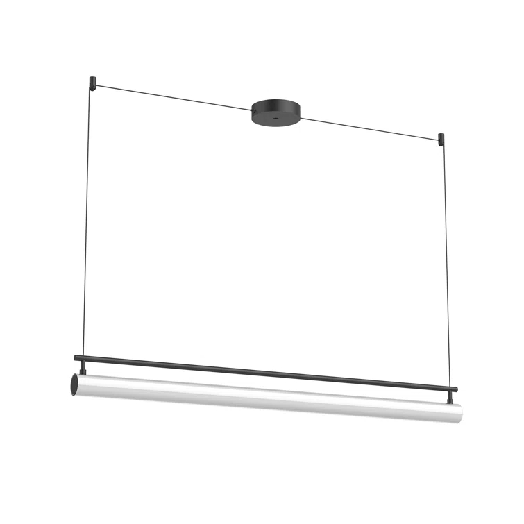 Gramercy 1 - Light Black LED Kitchen Island Pendant