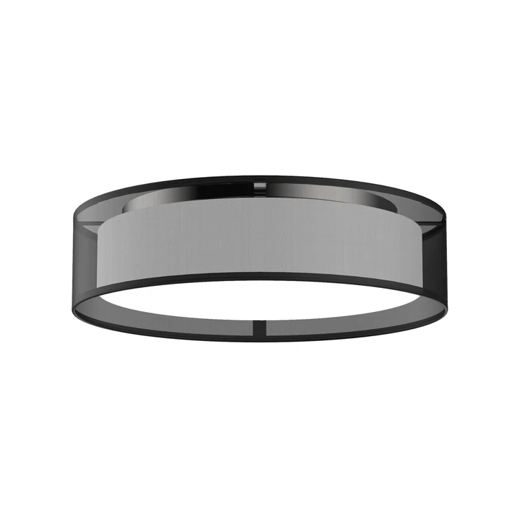 Dalton Fabric LED Flush Mount
