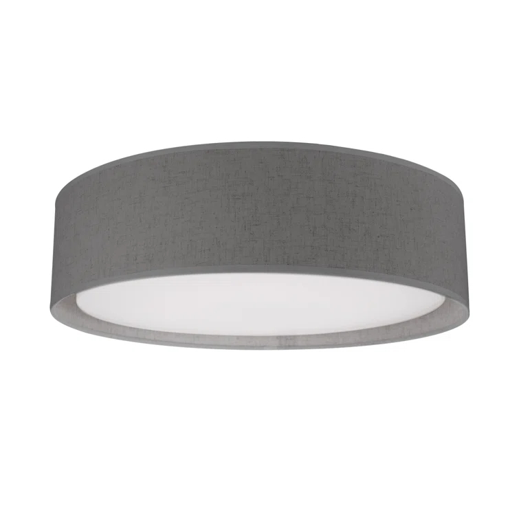 Dalton Fabric LED Flush Mount