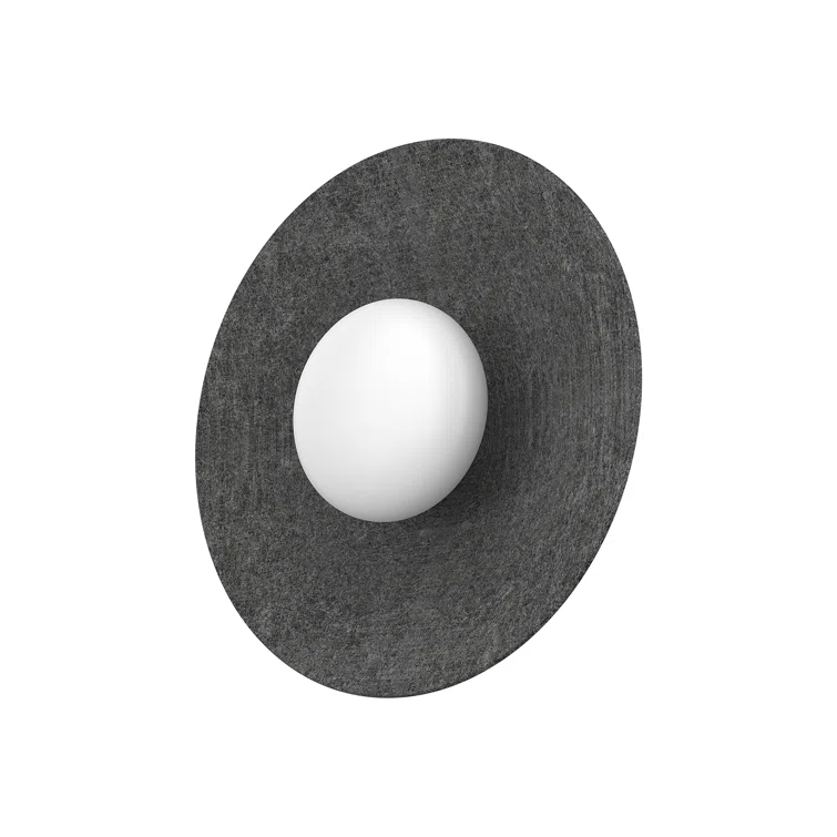 Cruz Fabric LED Semi Flush Mount