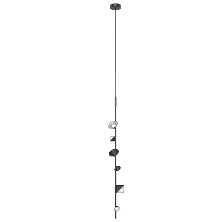 6 - Light LED Unique/Statement Pendant