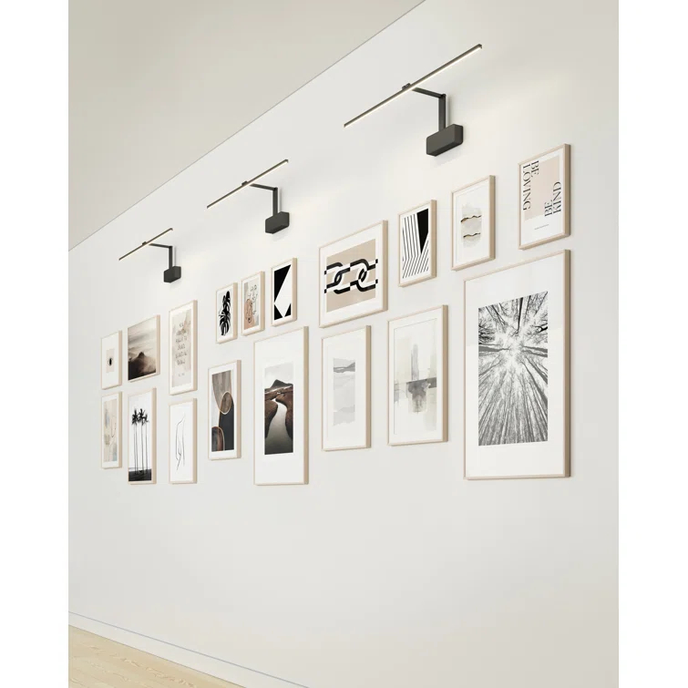 Kuzco Lighting Vega 34'' Dimmable LED Wall Mounted Picture Light
