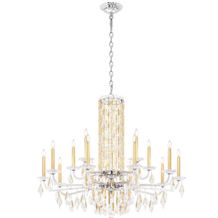 Sarella 15 - Light Dimmable Classic / Traditional Chandelier